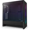 Image de NZXT H5 Flow RGB - Boîtier de PC Gaming Compact Moyen Tour ATX - Flux d'air élevé - F360 RGBCore (CV) Inclus - Support de radiateur Avant 360 mm - Noir