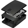 Image de Raspberry Pi® SC1160 Boîtier pour ordinateur monocarte convient pour: Raspberry Pi® 5 B avec refroidisseur actif noir