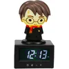 Image de Paladone Réveil Digital Harry Potter - Officiel, Lampe d'Ambiance avec Harry, Lumière Nocturne avec Minuteur, Décor de Chambre pour Fans de Potter