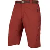 Image de Endura Hummvee Cycling Shorts with Liner | Detatchable Liner | Urban and Trail Shorts | Padded Comfort | Cargo Storage | Clickfast Shorts, Red, M