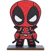 Image de Crystal Art - Kit Figurine à Diamanter - Activité Manuelle de Création et Ludique - Adulte et Enfant - Décoration Scintillante aux Couleurs Assorties - Marvel - Deadpool