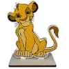 Image de Crystal Art - Kit Figurine à Diamanter - Activité Manuelle de Création et Ludique - Adulte et Enfant - Décoration Scintillante aux Couleurs Assorties - Disney Le Roi Lion - Simba
