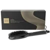 Image de ghd - Brosse Chauffante ghd Glide+, Brosse Lissante (Noire) - Lissage Rapide, Facile, résultats sans frisottis - Sans chaleur extrême - Tous types de cheveux - S'utilise sur cheveux secs