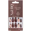Image de Nail HQ Chocolate Envy Almond Nails