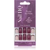 Image de Nail HQ Square Faux ongles Pretty In Plum 24 pcs