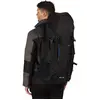 Image de Regatta Blackfell 3 Expandable Reflective Hardwearing Travel Hiking, Sac à dos Mixte, Black/Surfspray, 60 + 10 Litre