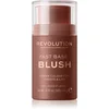 Image de Revolution Fast Base stick bicolore lèvres et joues teinte Mauve 14 g