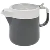 Image de La Cafetière Barcelona Théière en céramique avec panier à infusion, 1.2L , Gris