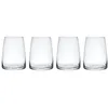 Image de Mikasa Palermo Verres à vin sans pied en cristal, lot de 4, 350ml, 4x Verres à vin sans pied - Emballage cadeau et lavable au lave-vaisselle