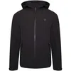 Image de Dare2b Mens Switch Out Veste Homme randonnée Imperméable & respirante Tissu recyclé, 2 poches basses zippées déperlantes et capuche réglable - veste trekking et marche