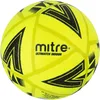 Image de Mitre Ultimatch Indoor Football, Shape Retention, Ball, Yellow/Black, 5