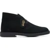 Image de Clarks Men’s Desert Boot Evo, Black Sde, 42 EU