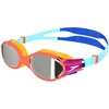 Image de Speedo Biofuse 2.0 Mirror Lunettes de natation pour Mixte Enfant, Orange/Bleu, One Size