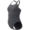 Image de Speedo Femme Endurance+ Printed Medalist Swimsuit | One Piece Swiming Costume | Swim Training, Anthracite, 42