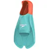 Image de Speedo Biofuse Training Palme de Natation pour Mixte Adulte, Arctic Glass / Volcanic Orange, 2-3