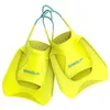 Image de Speedo Biofuse Fitness Palme de Natation pour Mixte Adulte, Hyper Yellow / Arctic Glass, S