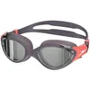 Image de Speedo Women's Biofuse 2.0 Mirror Swim Goggles, Vintage Fog/Steel/Silver Mirror, One Size