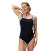 Image de Speedo Shaping Luna Lustre Printed 1 Maillot de Bain Une Pièce pour Femme, Indigo Glow, 40