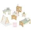 Image de Le Toy Van - Wooden Doll House Daisylane Children's Bedroom Play Set For Dolls Houses , Dolls House Furniture Sets - Suitable For Ages 3+