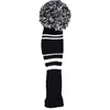 Image de LONGRIDGE Fairway Pom Pom Couvre tête de Golf - Blanc/Noir