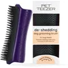Image de Tangle Teezer Pet Teezer, Grande Brosse de Toilettage pour Chien, pour le Bain ou sur Poil Sec, la Brosse Parfaite pour Chien pour Retirer les Poil Tombés, Violet et Gris