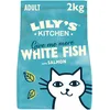 Image de Lily’s Kitchen Fabriqué à partir d’ingrédients naturels Aliments secs pour chats adultes Poisson blanc et saumon Recette sans céréales 2 kg