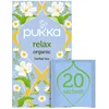 Image de Pukka Infusion Relax, Camomille, Fenouil, Guimauve, Tisane Biologique et Ayurvédique, Issue du Commerce Equitable, 20 Sachets (Lot de 4)
