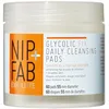 Image de Nip+Fab Glycolic Fix Coussinets Nettoyants Quotidiens Pour Le Visage À L'Acide Hyaluronique | À L'Hamamélis | Exfoliants | Resurfaçants | Nettoyants Pour Le Visage À L'Aha | 60 Coussinets