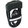Image de Hiplok DC, Antivol en U avec câble supplémentaire en Acier, Unisex, All Black, Longueur de Fermeture : 13,5 cm x 7 cm x 100 cm