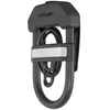 Image de Hiplok DXC, Antivol en U avec câble supplémentaire en acier, Unisex, ALL BLACK, Longueur de fermeture : 15 cm x 8,5 cm + 100 cm