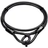 Image de Hiplok 2MC CABLE, câble supplémentaire, Unisex, ALL BLACK, Périmètre de fermeture de 200cm
