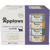 Image de Applaws 100% Nourriture humide naturelle en bouillon pour chats adultes - thon, poulet, poisson de l'océan - 12 boîtes de 70 g