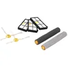 Image de iRobot Accessoire Officiel - Kit d'entretien pour Roomba de série 800 et 900-2 brosses latérales - 3 filtres Haute efficacité - Une Paire de brosses en Silicone Anti-emmêlement
