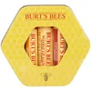 Image de Burt's Bees Coffret Trois produits - 1 cire d’abeille 100 % naturel et vitamine E, 1 baume à lèvres au miel, 1 baume grenade