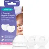 Image de Lansinoh I Bout de sein Contact T2 2x24mm - Pour Mamelons plats ou ombiliqués - Ultra fin, doux et flexible - 100% silicone sans bpa ni bps