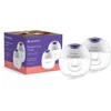 Image de Lansinoh - Tire-lait Mains-libres Double - Discret Sans Fil - 4 Modes & 9 Niveaux Personnalisés - Écran LED avec Mémoire - Batterie Rechargeable Longue Autonomie - Confort mains libres au quotidien