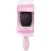 Image de Brushworks Oval Detangling Hair Brush Brosse démélante ovale Pink
