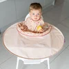 Image de Kit bavoir et plateau Sable