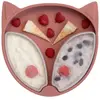 Image de Assiette en silicone Renard