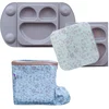 Image de Assiette EasyMat + lunch bag Fleur de jardin rose