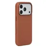 Image de Troubadour (Anciennement Mujjo) Étui en cuir pour iPhone 18 Pro Tan | Compatible MagSafe | Lunette en cuir surélevé de 1 mm | Doublure en microfibre japonaise | Matériaux recyclés | Brun clair