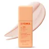 Image de BYOMA Crème solaire visage SPF 50 (50 ml) brillance lumineuse, pas de teint blanchâtre hydratante et renforçant la barrière cutanée