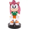 Image de Cableguys Sonic The Hedgehog Figurine Gaming Amy - Support pour Manette ou Smartphone - Câble USB Inclus - 20 cm