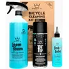 Image de Peaty's Kit de Nettoyage Ve lo 3-en-1 - Lubrifiant Chai ne, Nettoyant Frein et Spray Protecteur, Kit de De marrage pour le Nettoyage Velo, Pour Ve los de Course, VTT et Électriques