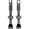 Image de Peaty's x Chris King MK2 Valve Tubeless Presta - Clé à Rayons Intégrée, Bouchon de Retrait du Noyau de Valve, Aluminium 7075, Compatible avec Insert, Accessoire Velo pour Pneu de Vélo - Gris 42 mm