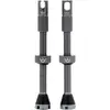 Image de Peaty's x Chris King MK2 Valve Tubeless Presta - Clé à Rayons Intégrée, Bouchon de Retrait du Noyau de Valve, Aluminium 7075, Compatible avec Insert, Accessoire Velo pour Pneu de Vélo - Gris 60 mm