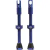 Image de Peaty's x Chris King MK2 Valve Tubeless Presta - Clé à Rayons Intégrée, Bouchon de Retrait du Noyau de Valve, Aluminium 7075, Compatible avec Insert, Accessoire Velo pour Pneu de Vélo - Marine 60 mm