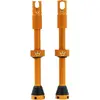 Image de Peaty's x Chris King MK2 Valve Tubeless Presta - Clé à Rayons Intégrée, Bouchon de Retrait du Noyau de Valve, Aluminium 7075, Compatible avec Insert, Accessoire Velo pour Pneu de Vélo - Mangue 60 mm