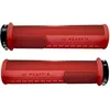 Image de Peaty's Monarch Grips Poignées de Vélo - Poignée de Guidon Velo en Forme de Champignon, Poignee Velo Ergonomique pour Le Confort, Poignée pour Guidon VTT, Enduro et Trottinette - 30-32 mm, Rouge
