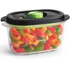 Image de Boîte alimentaire FoodSaver de conservation et marinade | 1,18 Litres | Boîte alimentaire hermétique sans BPA | Anti-fuite | Va au lave-vaisselle